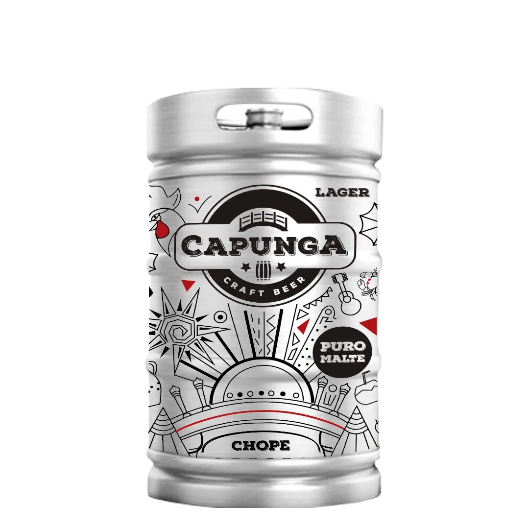 Barril Capunga Lager 50 litros com chopeira