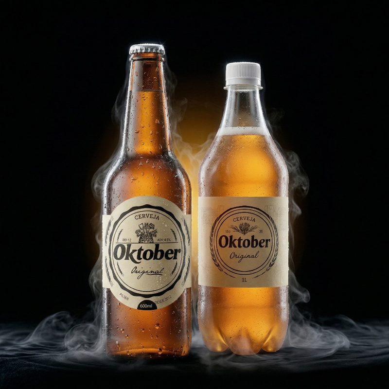 Chopp Oktober Pilsen Capunga — leve e refrescante